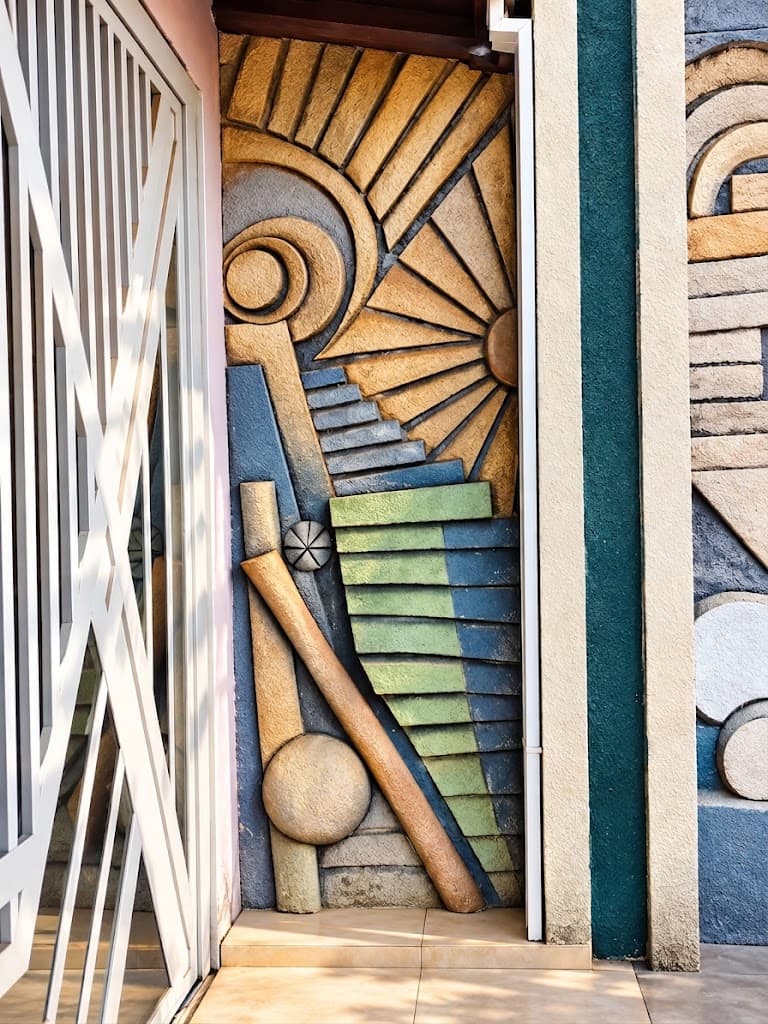 Escultura em concreto nº 15 — obra de Emicles Nogueira Nobre, escultor em Brasília (DF)