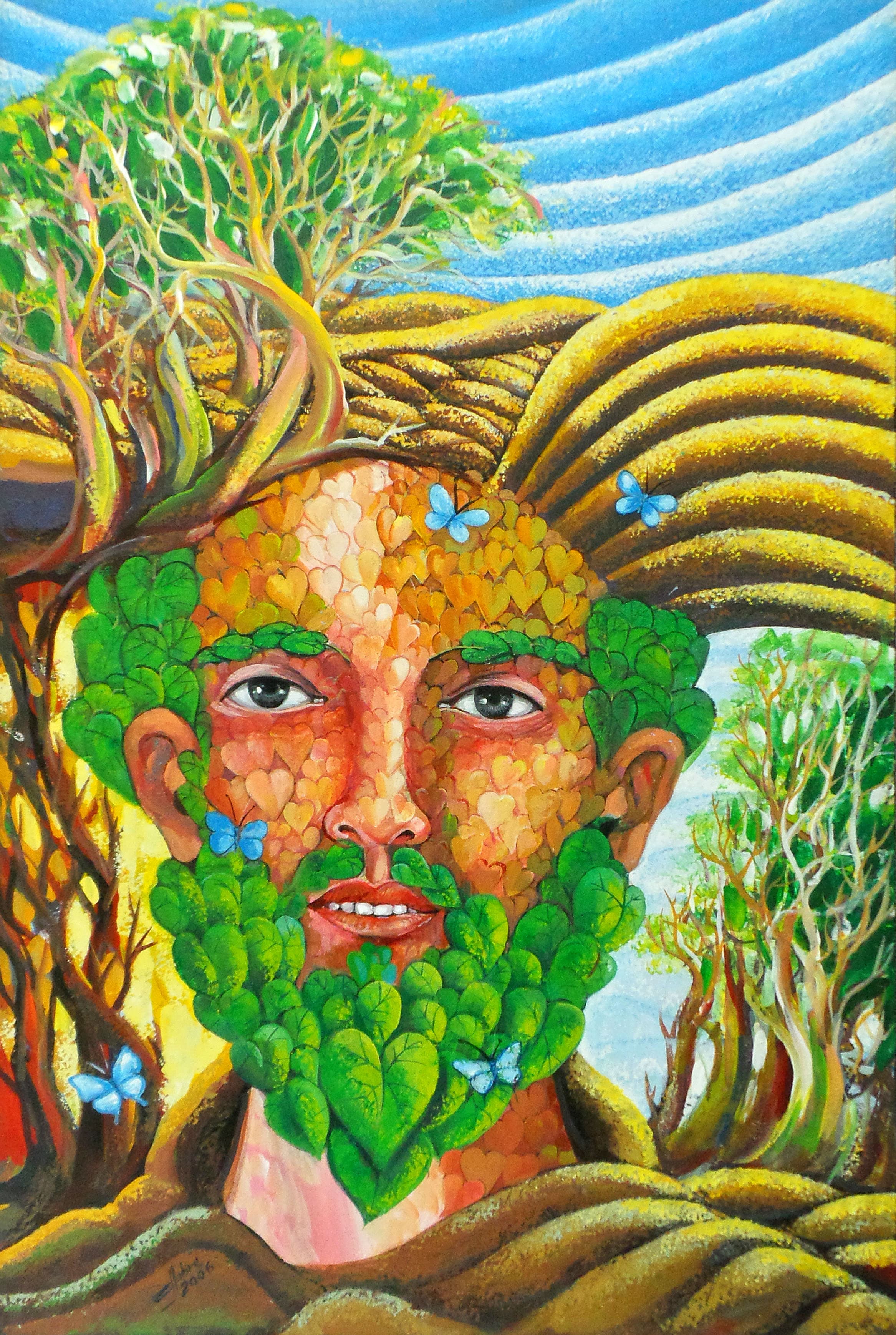 Pintura nº 24 — obra de Emicles Nogueira Nobre, artista plástico em Brasília (DF)