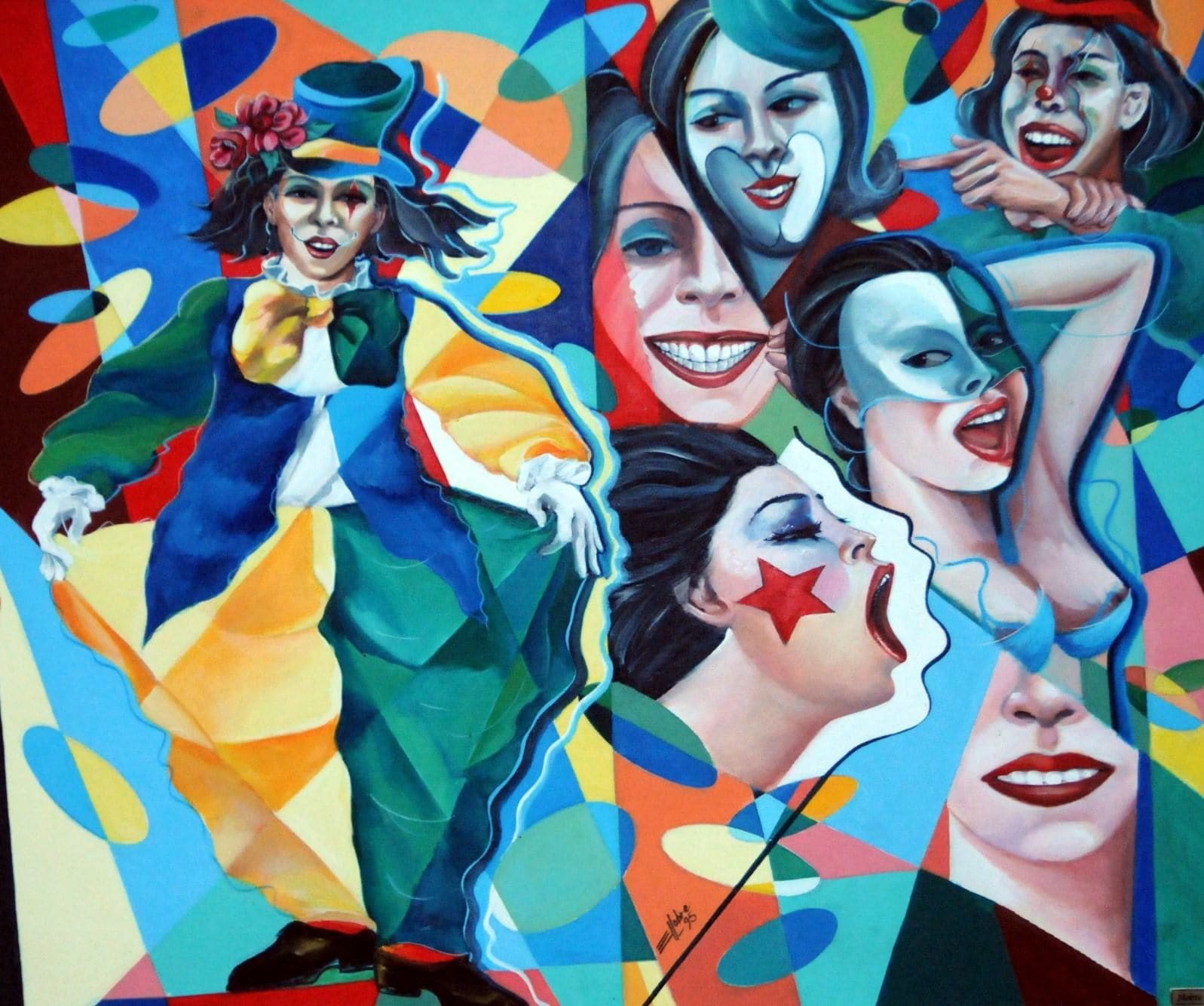 Pintura nº 13 — obra de Emicles Nogueira Nobre, artista plástico em Brasília (DF)