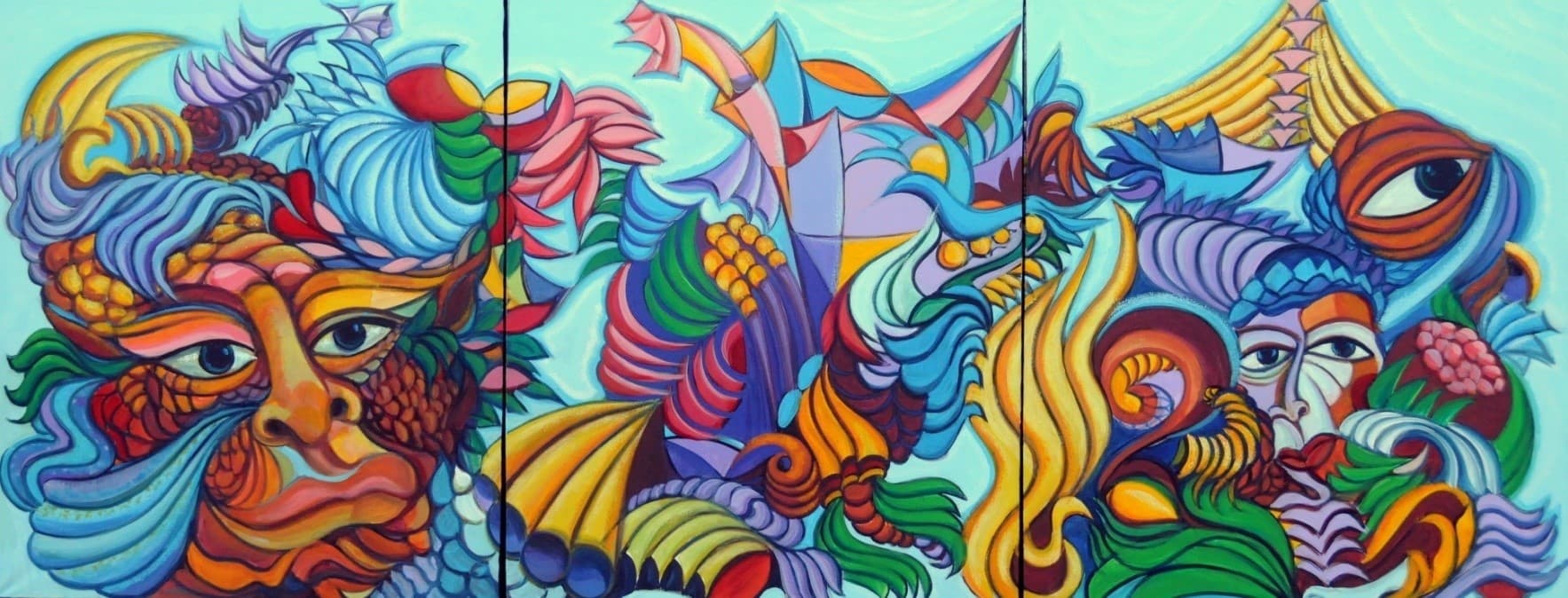 Pintura nº 14 — obra de Emicles Nogueira Nobre, artista plástico em Brasília (DF)