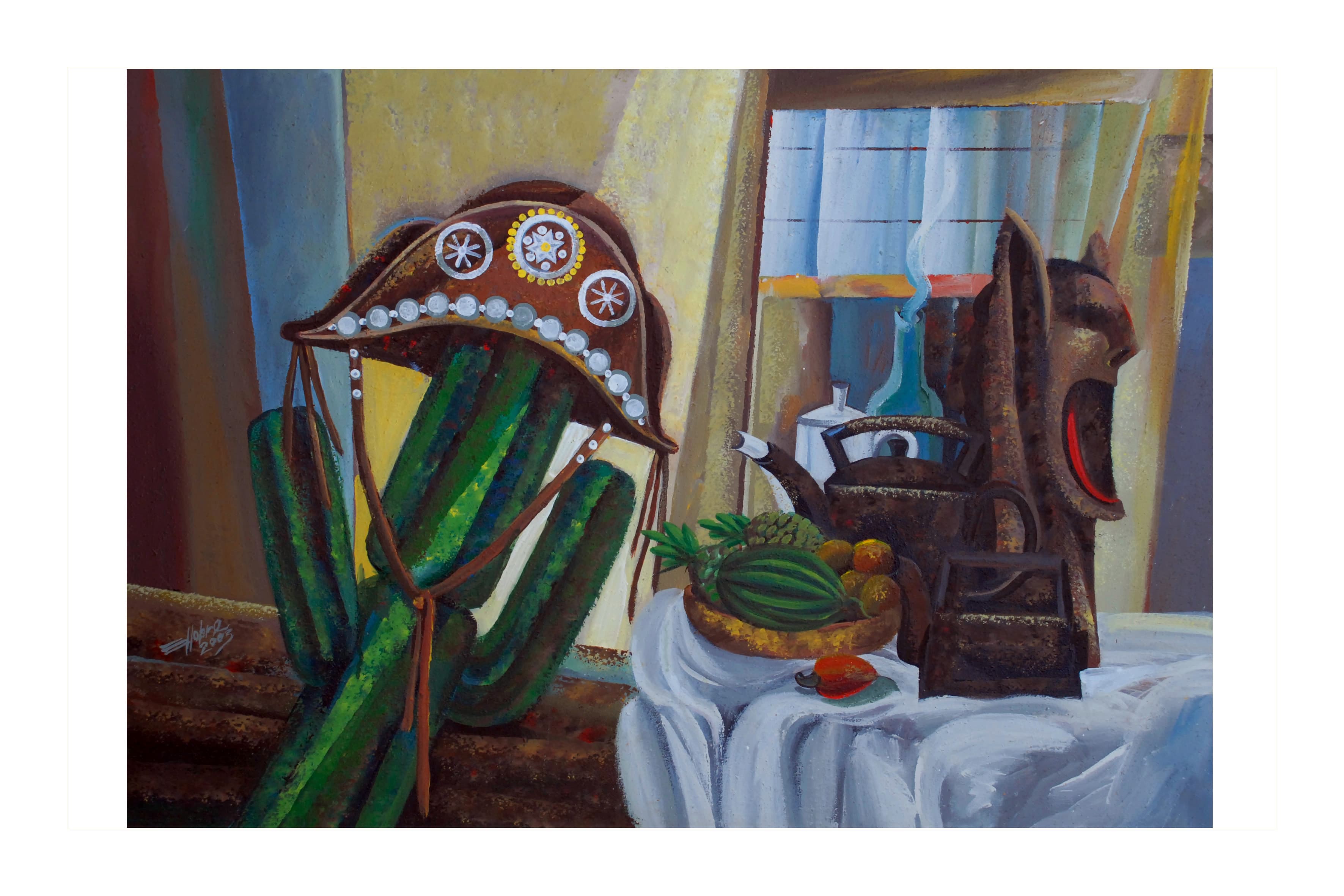 Pintura nº 19 — obra de Emicles Nogueira Nobre, artista plástico em Brasília (DF)