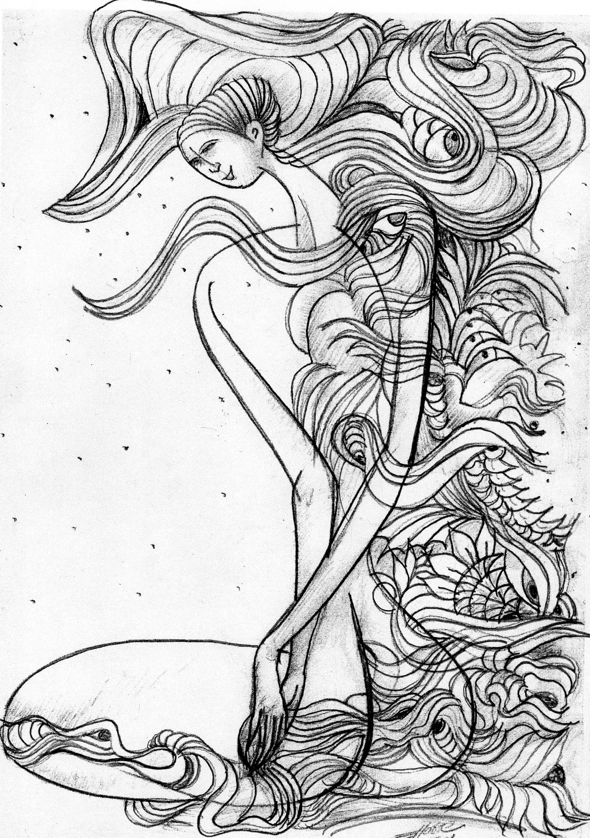 Desenho nº 20 — obra de Emicles Nogueira Nobre, artista plástico em Brasília (DF)
