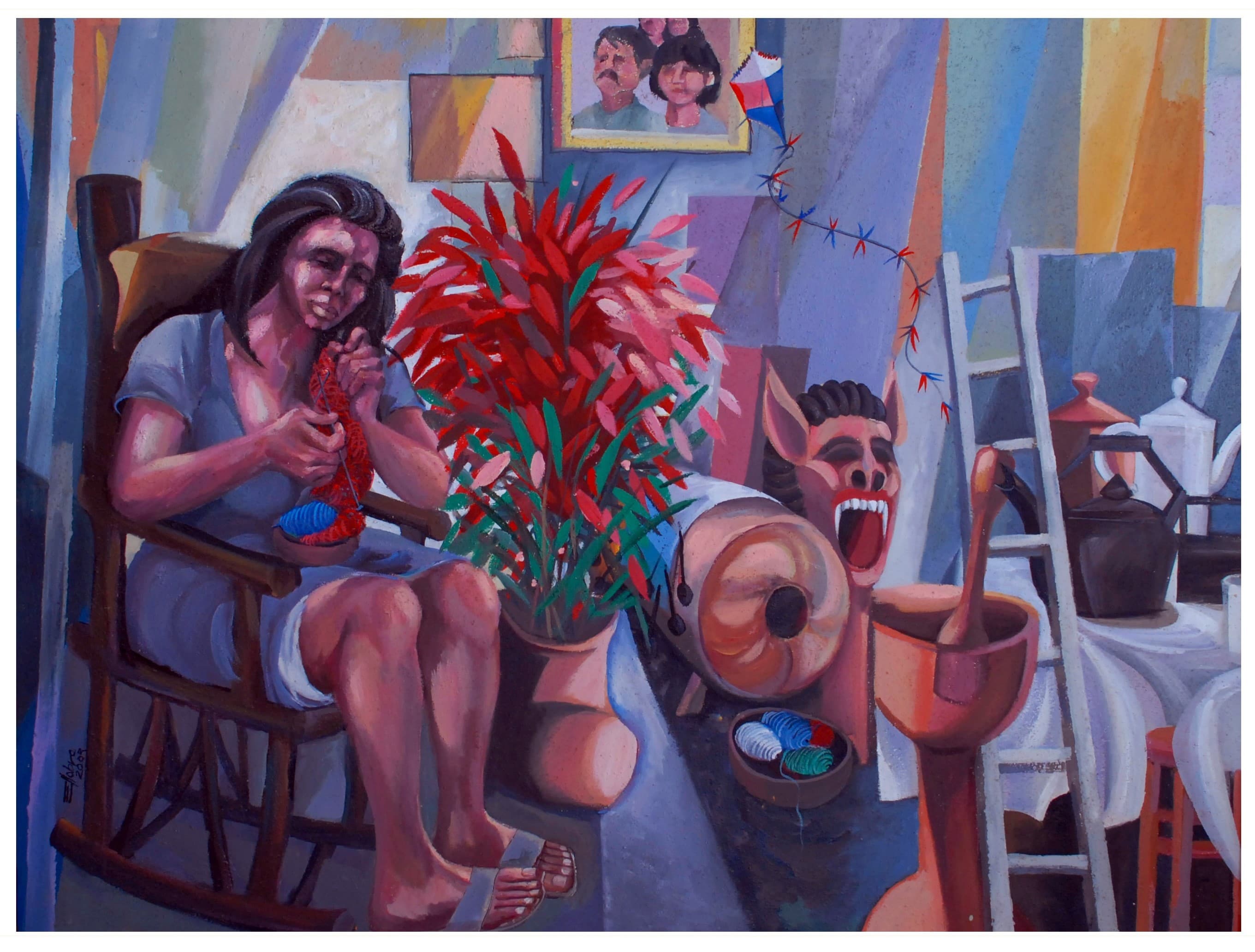 Pintura nº 29 — obra de Emicles Nogueira Nobre, artista plástico em Brasília (DF)