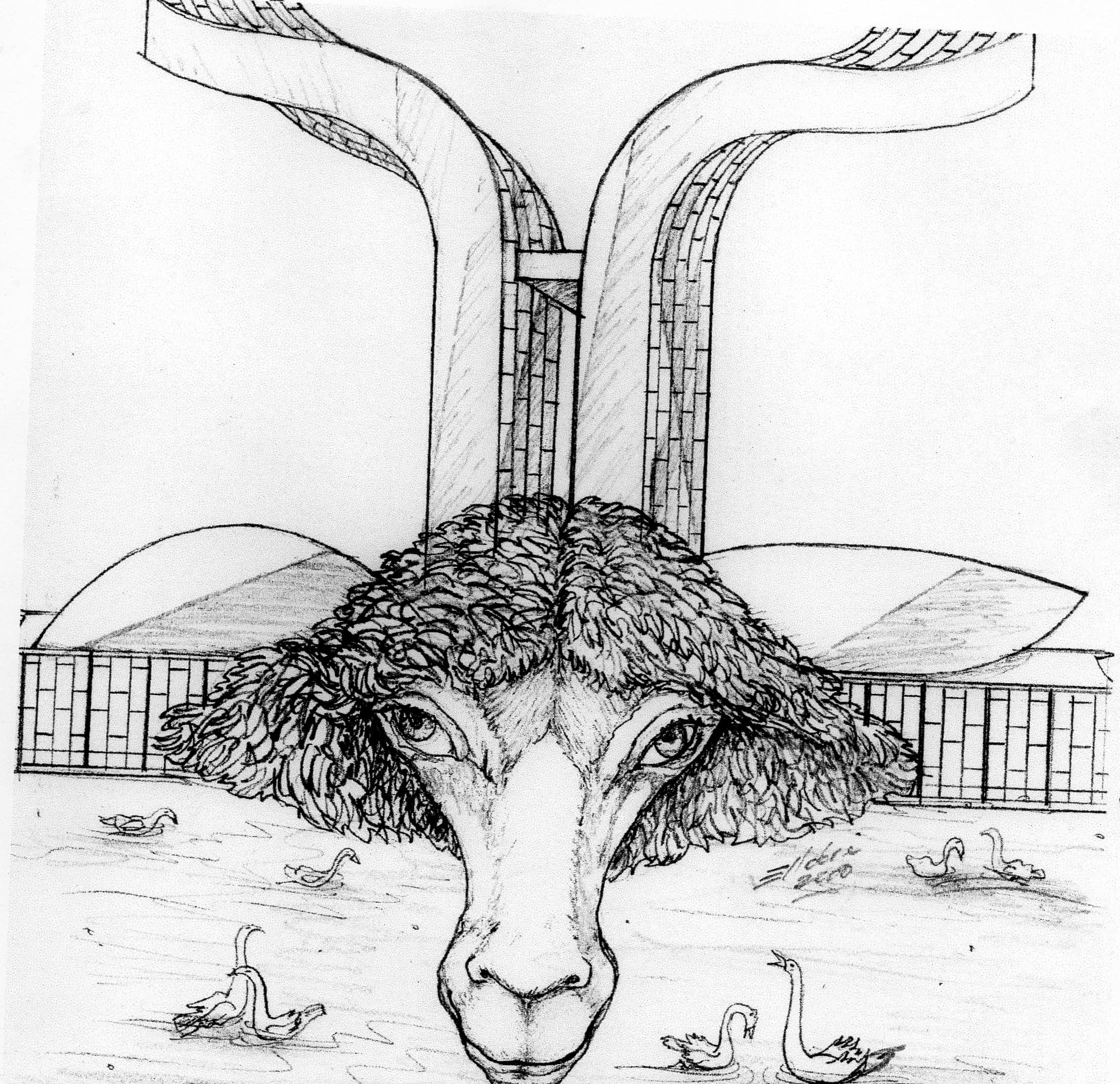 Desenho nº 4 — obra de Emicles Nogueira Nobre, artista plástico em Brasília (DF)