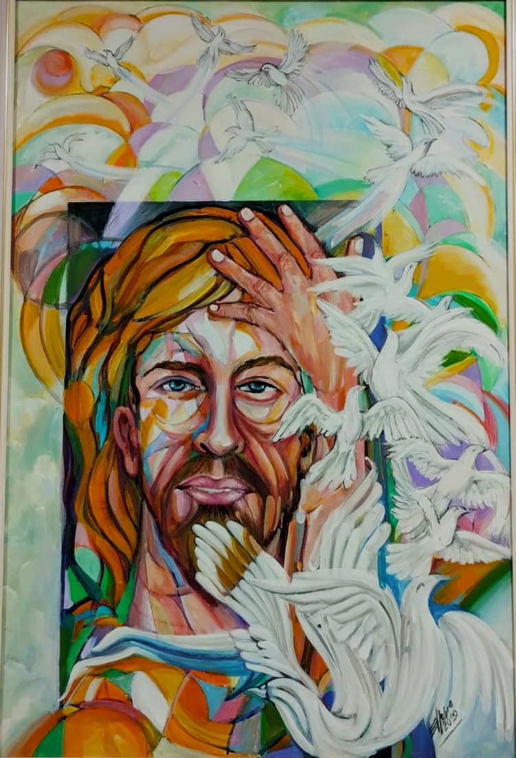 Pintura nº 48 — obra de Emicles Nogueira Nobre, artista plástico em Brasília (DF)
