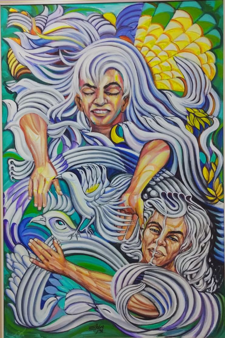 Pintura nº 53 — obra de Emicles Nogueira Nobre, artista plástico em Brasília (DF)