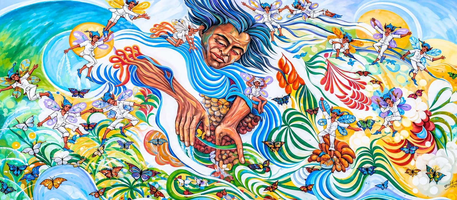 Pintura nº 54 — obra de Emicles Nogueira Nobre, artista plástico em Brasília (DF)