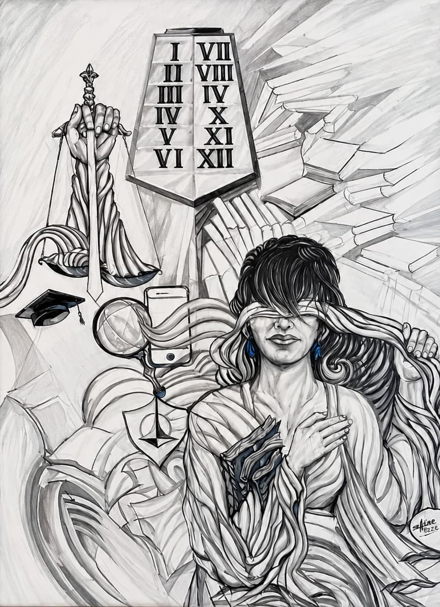 Desenho nº 55 — obra de Emicles Nogueira Nobre, artista plástico em Brasília (DF)