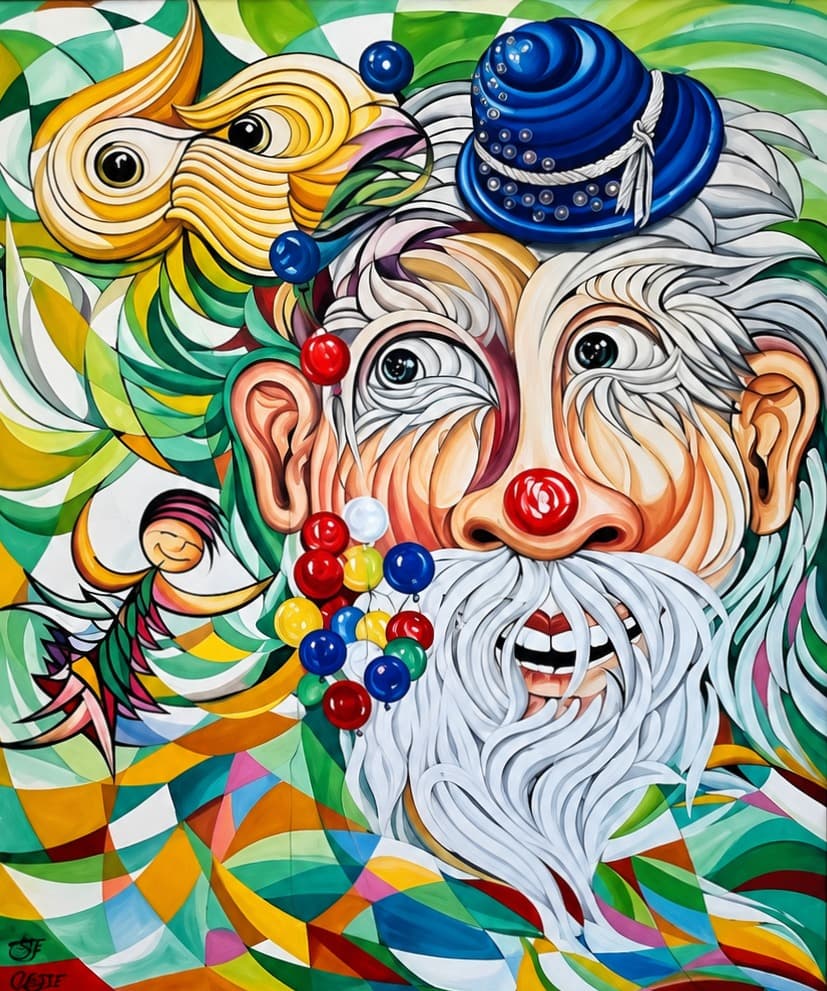 Pintura nº 56 — obra de Emicles Nogueira Nobre, artista plástico em Brasília (DF)