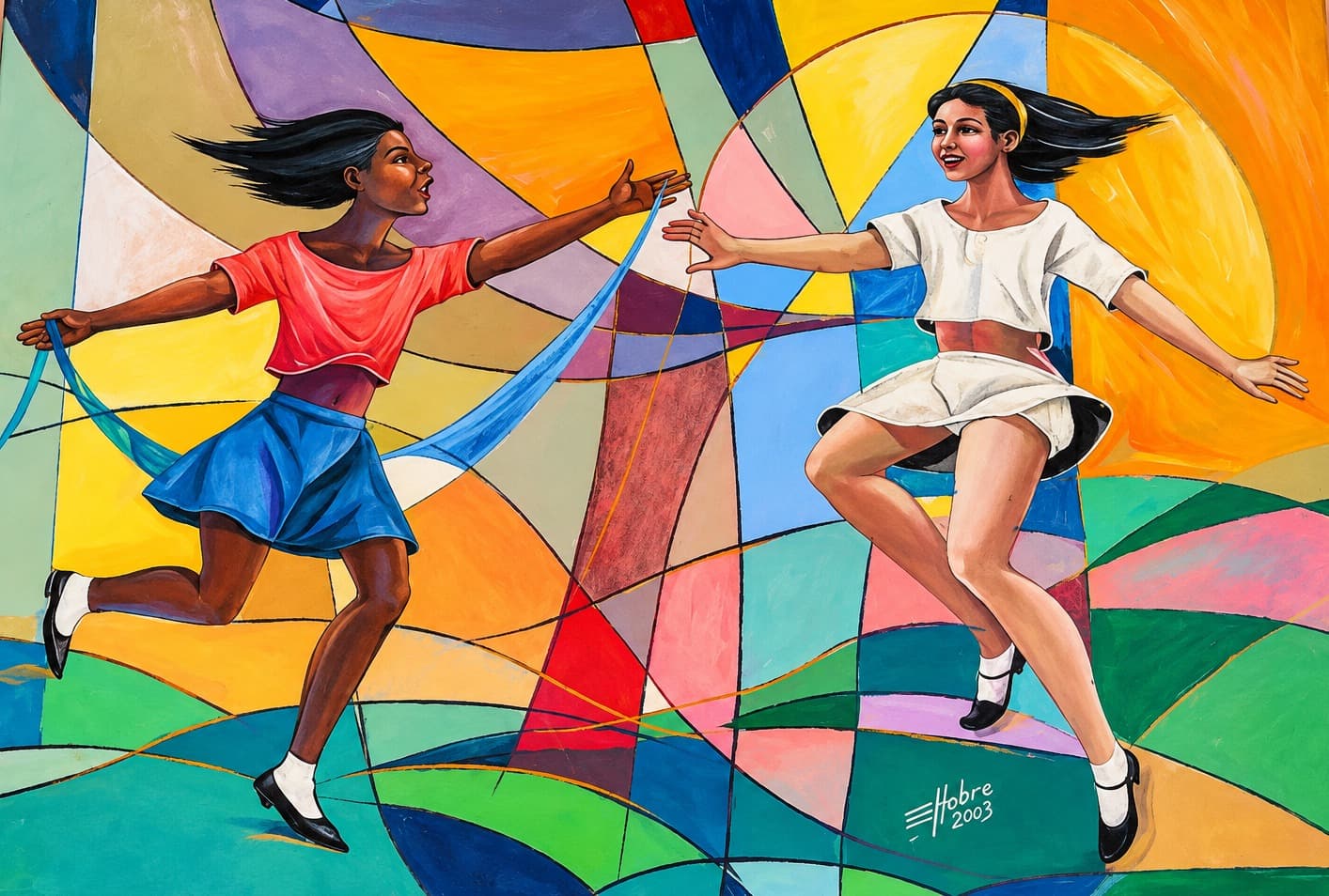 Pintura nº 59 — obra de Emicles Nogueira Nobre, artista plástico em Brasília (DF)