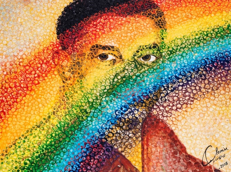 Pintura nº 60 — obra de Emicles Nogueira Nobre, artista plástico em Brasília (DF)