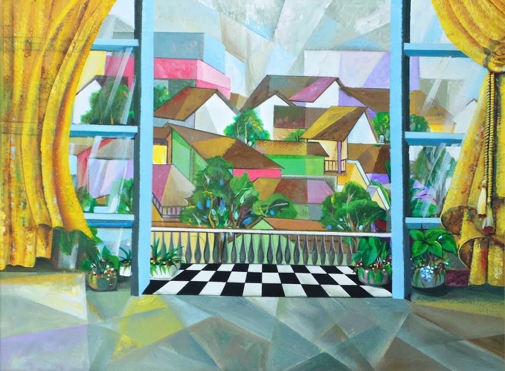 Pintura nº 67 — obra de Emicles Nogueira Nobre, artista plástico em Brasília (DF)